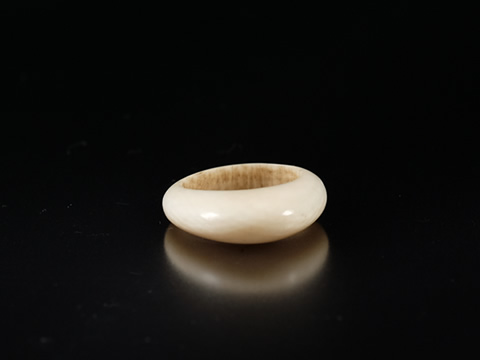 アンティークアイボリー指輪（象牙の指輪 20世紀初頭）