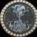 アンティーク　カルティエ　ギロッシェエナメルボタン（Cartier サイン入り 1920年代）