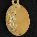 アールヌーボー　カラーゴールドメダル（お花）