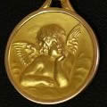 アンティーク天使（エンジェル）ゴールドメダル
